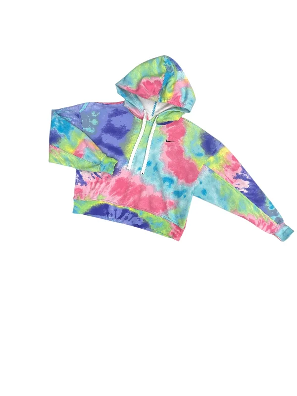 Athletic Sweatshirt Hoodie By Nike Apparel In Rainbow Print, Size: Xs Dynamic Men's High