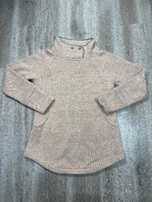 Athletic Sweatshirt Collar By Prana In Tan, Size: M Modern Men's 