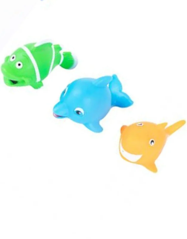 Cute Fish Pool Time Toy - Pack Of 3 Minimalist Men's Casual 