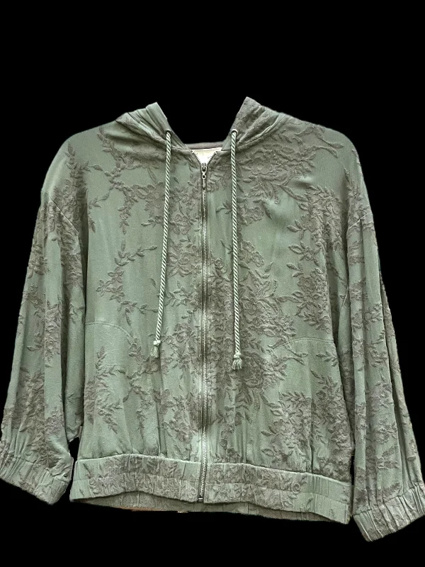 Sweatshirt Hoodie By Saturday/sunday In Olive, Size: Xs Cozy Men's Sherpa