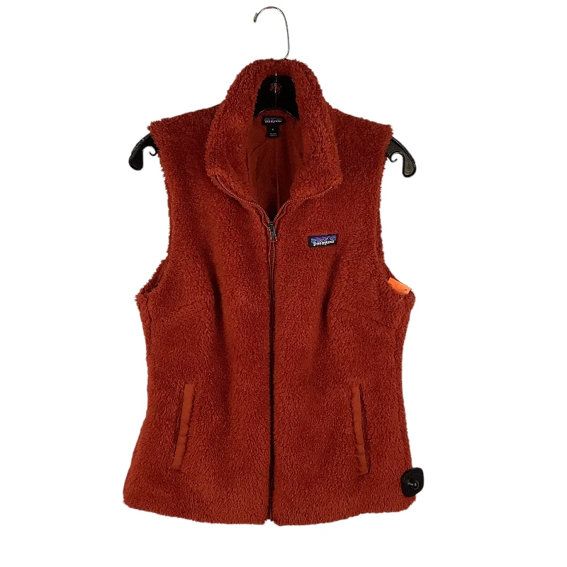 Vest Faux Fur & Sherpa By Patagonia In Orange, Size: M Stylish Men's Tropical 