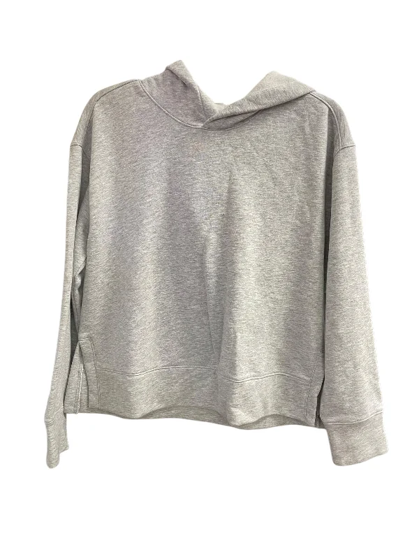 Sweatshirt Hoodie By Clothes Mentor In Grey, Size: M Polished Men's Silk