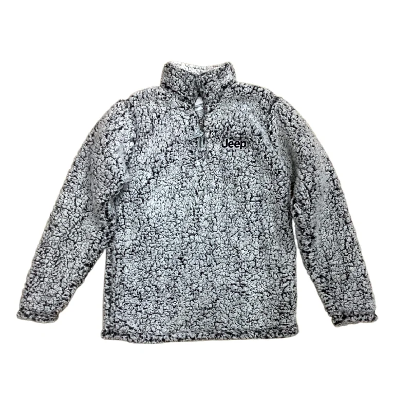 Athletic Sweatshirt Collar By Clothes Mentor In Grey, Size: S Vacation