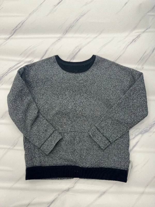 Athletic Sweatshirt Crewneck By Lululemon In Grey, Size: 6 Classic Men's Pin