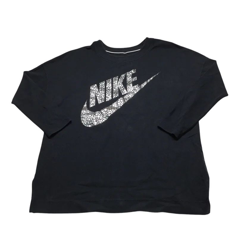 Athletic Sweatshirt Crewneck By Nike Apparel In Black, Size: L Refined Men's Classic 