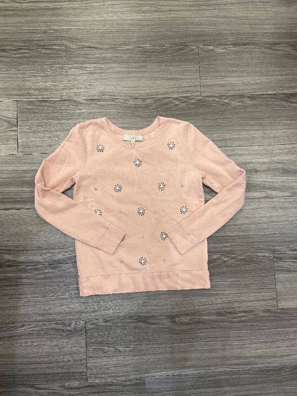 Sweatshirt Crewneck By Loft In Pink, Size: S Dynamic Men's Glow