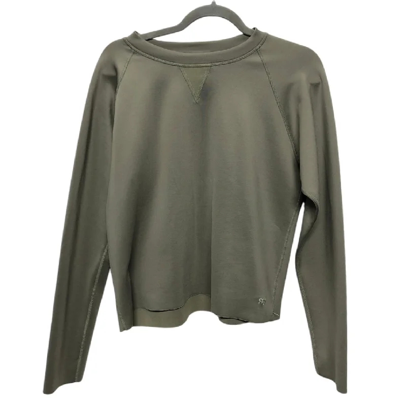 Athletic Sweatshirt Crewneck By Cmc In Green, Size: M Casual Men's Short