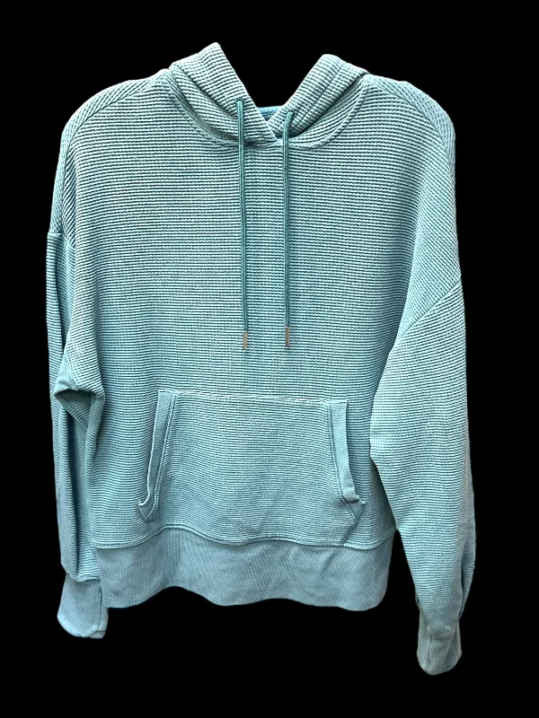 Athletic Sweatshirt Hoodie By Athleta In Green, Size: S Practical Men's Quick