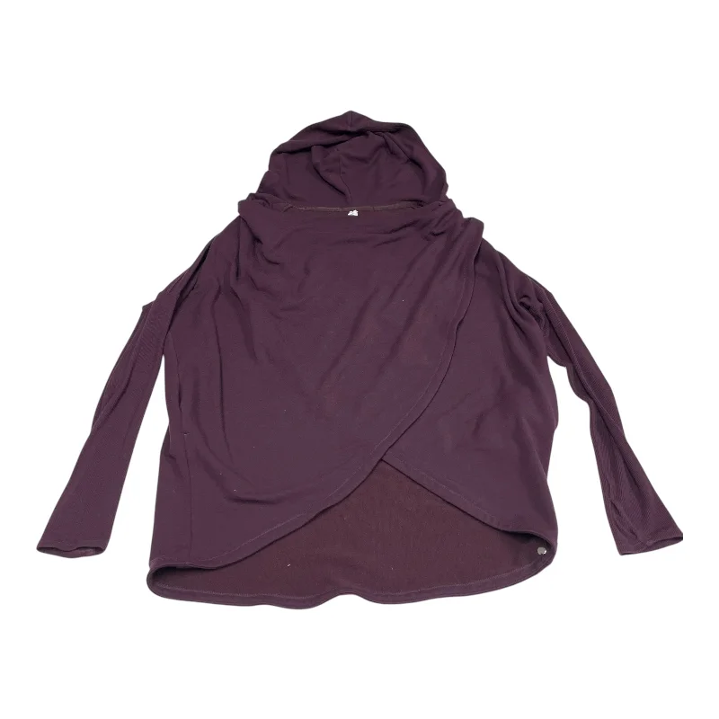 Athletic Sweatshirt Hoodie By Athleta In Purple, Size: S Rugged Men's Outdoor 