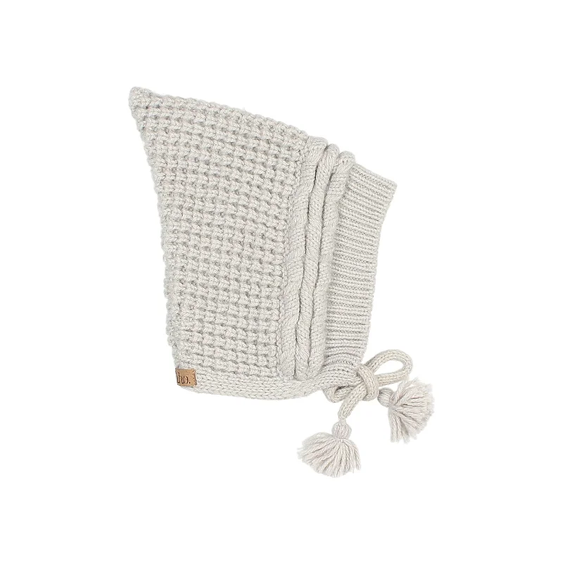 Buho BB Soft Knit Hat Light Grey Vacation