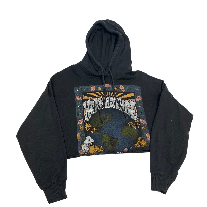 Sweatshirt Hoodie By Hollister In Grey, Size: L Polished Men's Satin