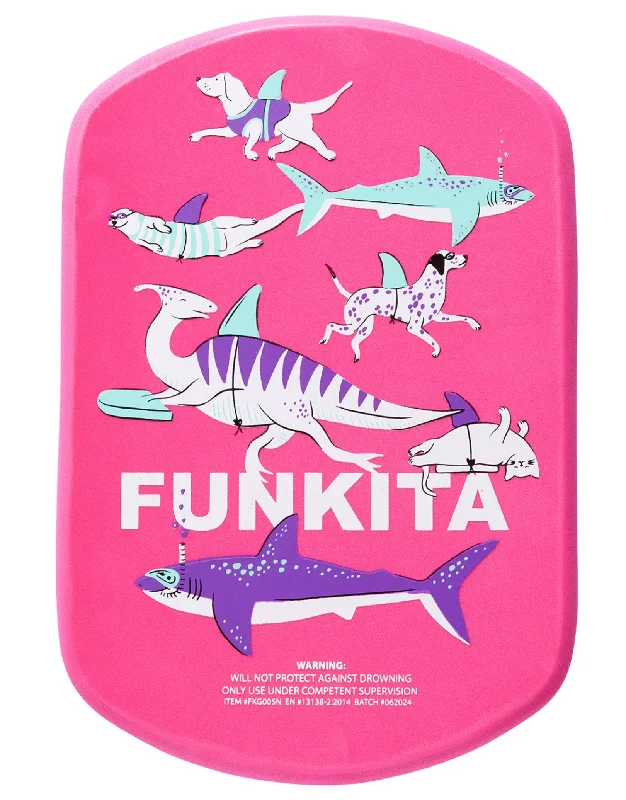 Fin Swimming Mini Kickboard - Pink Vintage Men's 1970S Disco