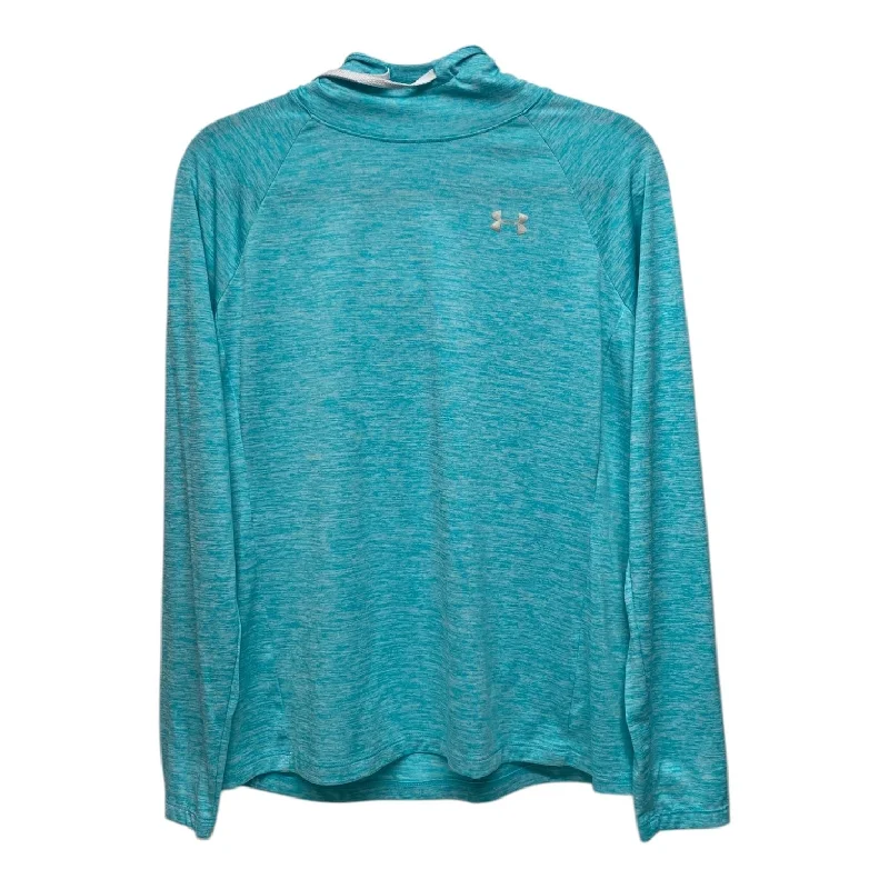 Athletic Sweatshirt Hoodie By Under Armour In Blue & White, Size: L Refined Men's Classic 
