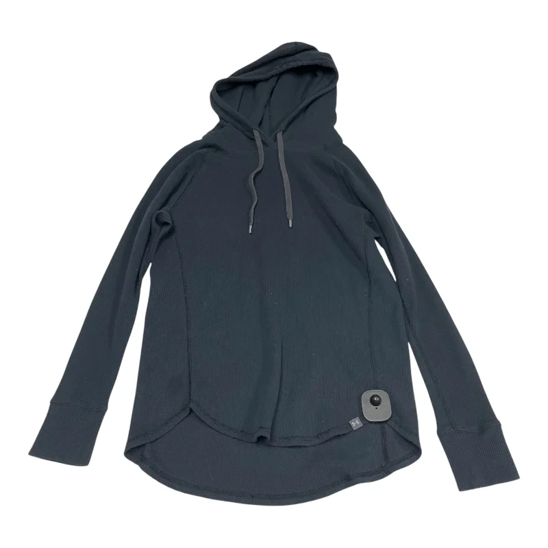 Athletic Sweatshirt Hoodie By Champion In Black, Size: S Gym