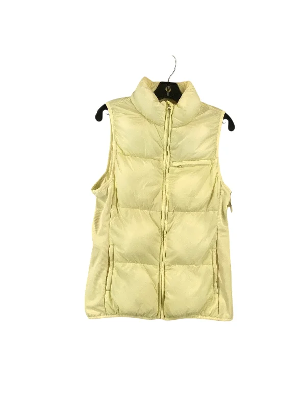 Vest Puffer & Quilted By Fabletics In Green, Size: M Tailored