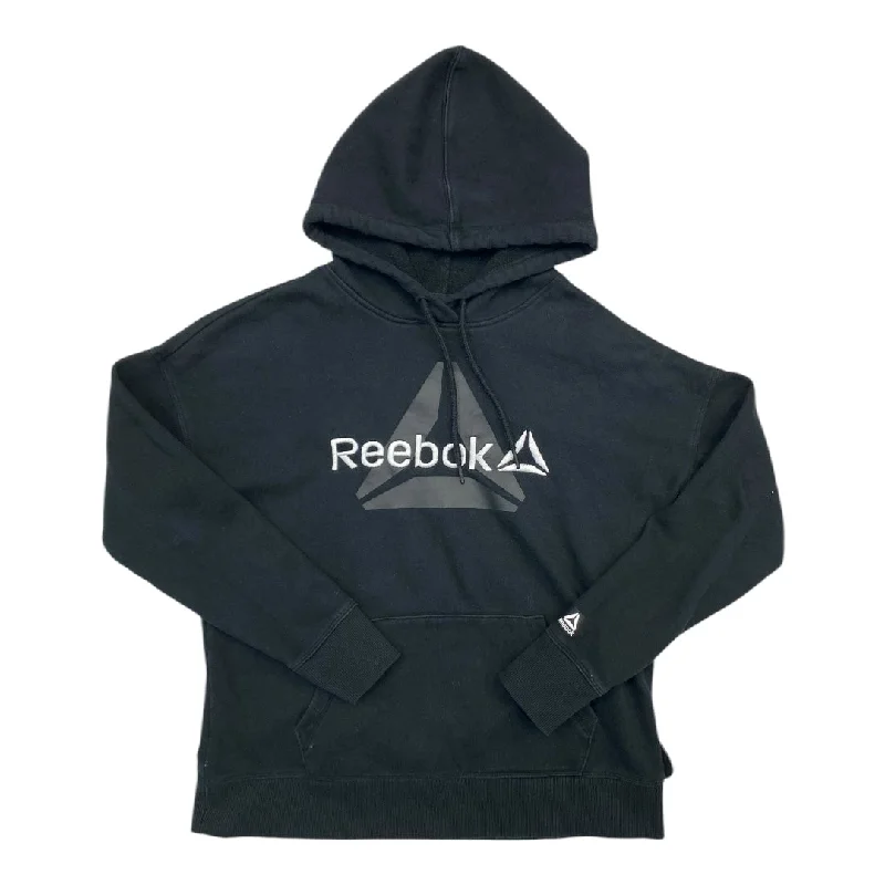 Sweatshirt Hoodie By Reebok In Black, Size: Xs Elegant Men's Cashmere