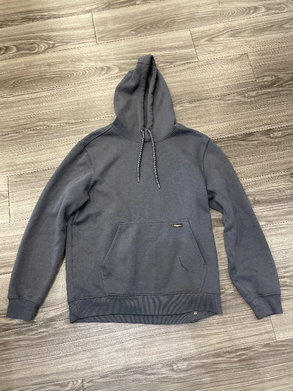 Sweatshirt Hoodie By Clothes Mentor In Grey, Size: L Edgy Men's Punk