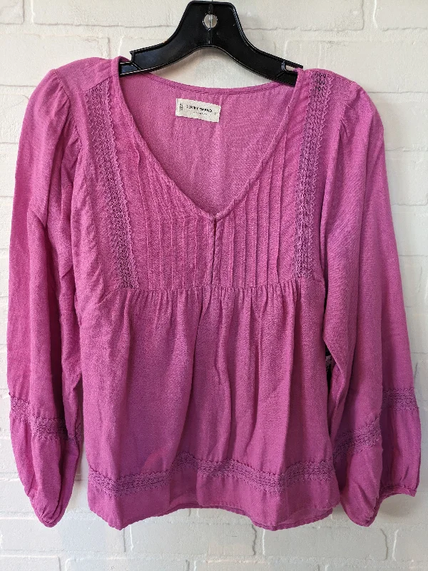 Top Long Sleeve By Lucky Brand  Size: S Beach