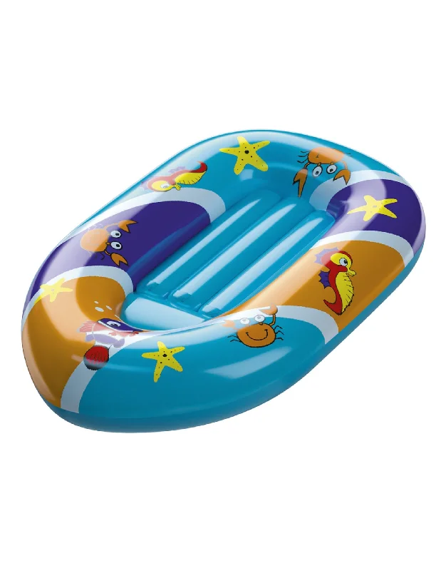 Children's Waterworld Inflatable Kids Swim Boat - Blue Vintage Men's 1970S Disco