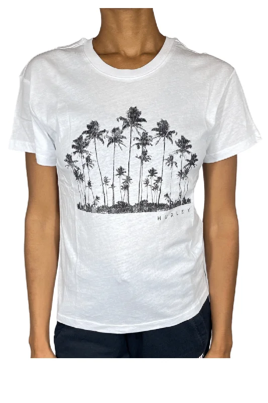 Hurley Decogos Palm Tee Shirt Practical Men's Quick