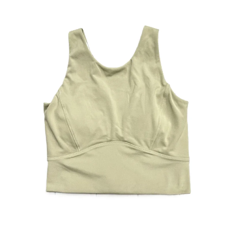 Athletic Tank Top By Varley In Tan, Size: M Polished Men's Satin