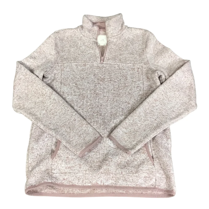 Sweatshirt Collar By Thread And Supply In Pink, Size: S Cool Men's Distressed